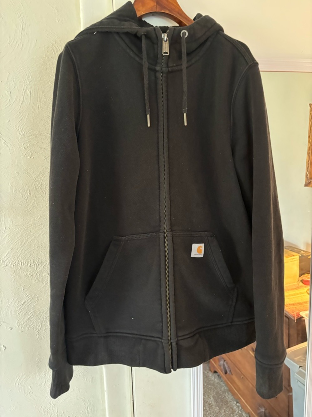 Carhartt Black Full-Zip Hoodie